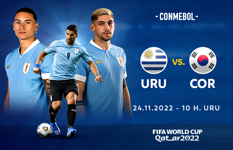 Uruguay ya conoce sus rivales para la Copa del Mundo de fútbol