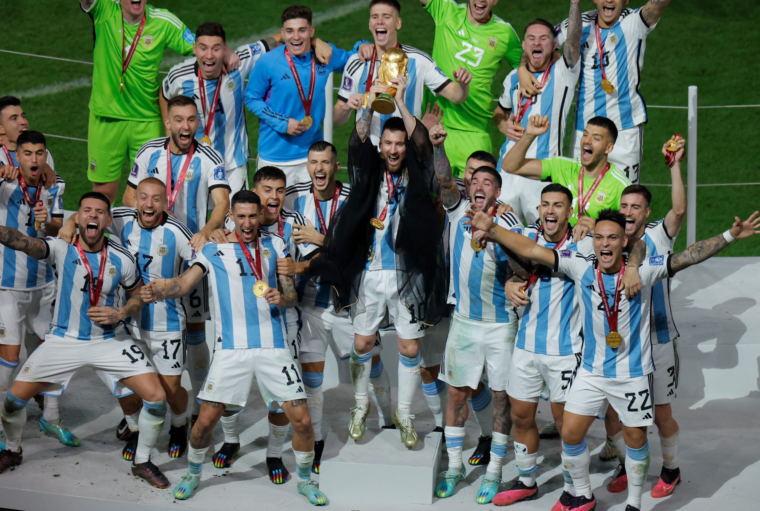 CONMEBOL premia Argentina e já tem a mira no Mundial 2030 - Página Oficial