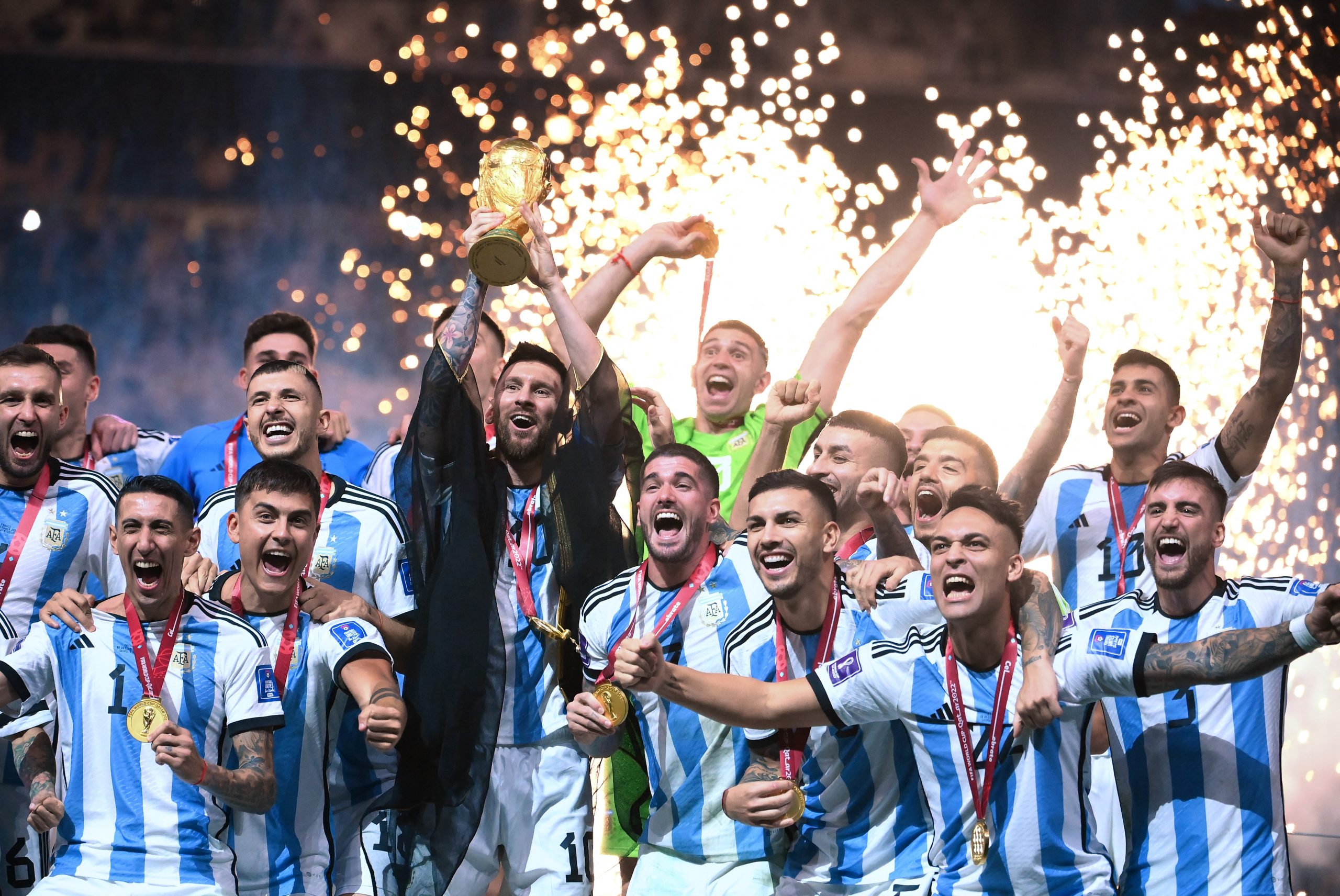 La Copa regresa a casa ARGENTINA CAMPEÓN MUNDIAL CONMEBOL