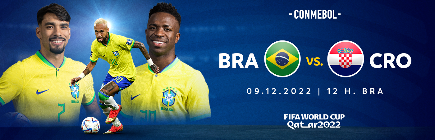 Jogo do Brasil X Croácia nesta sexta 09/12 terá Telão na Arena do Boqueirão  Norte, a partir das 11h - Prefeitura de Ilha Comprida