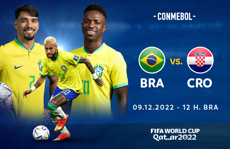 Acompanhe o resultado de Brasil x Croácia, jogo das quartas de