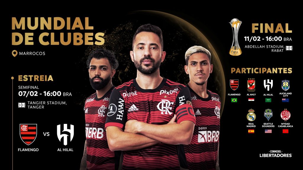 Campeão da Libertadores, Flamengo se classifica ao Mundial