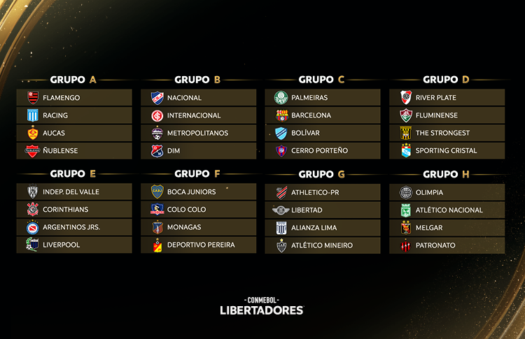Copa Libertadores Teams