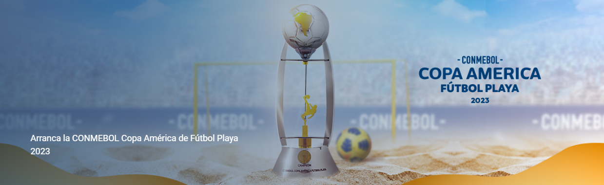 The CONMEBOL Copa América Fútbol Playa 2023 kicks off