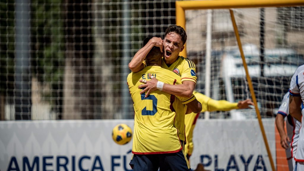 Copa América Fútbol Playa 2023: dos victorias para Colombia