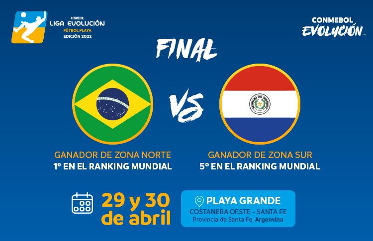 Punto final a la CONMEBOL Copa América Fútbol Playa Paraguay 2022
