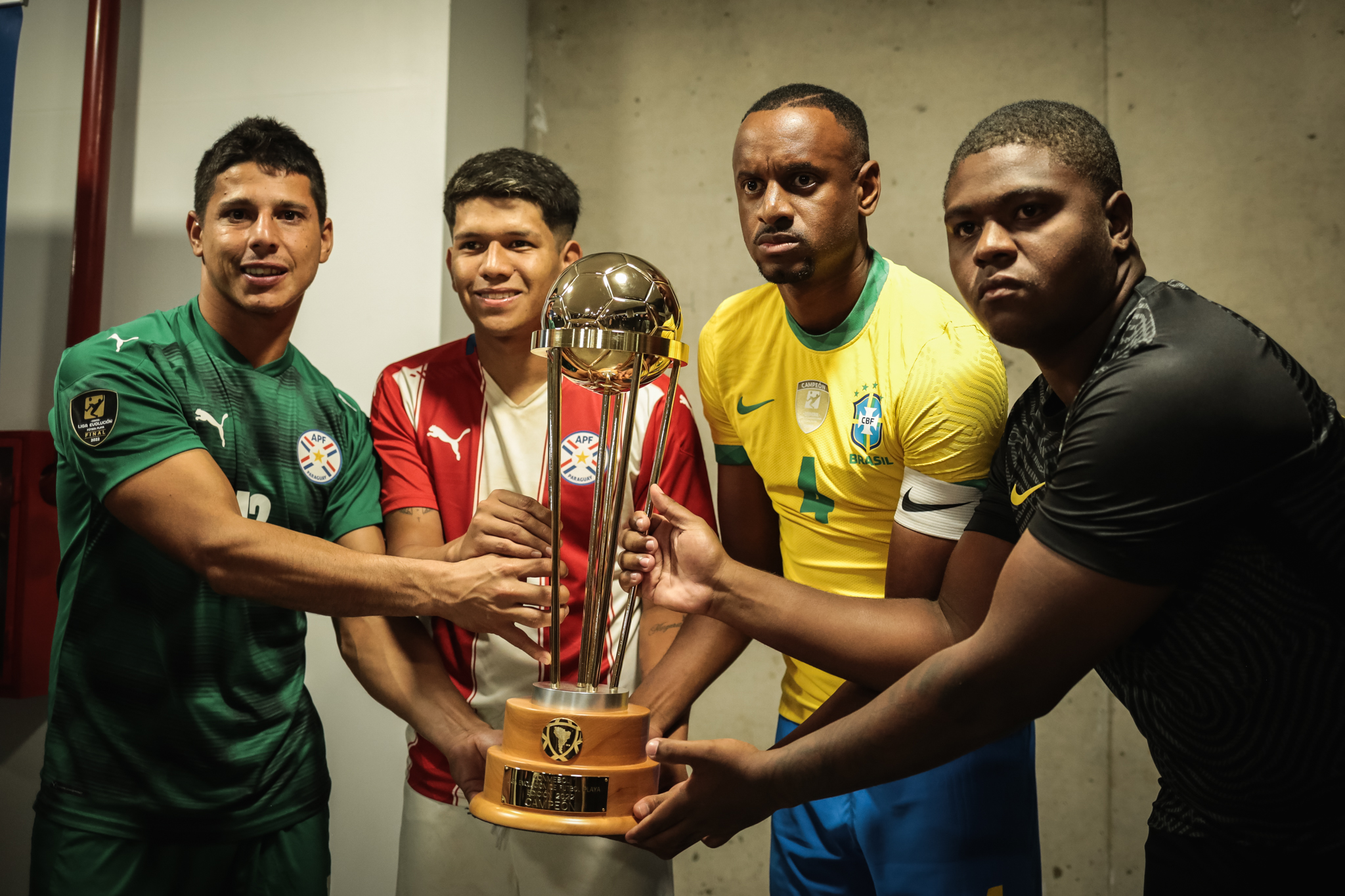 Todos los campeones del Campeonato Sudamericano Sub 20 de Fútbol Playa