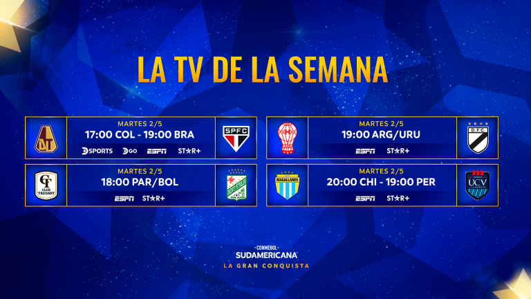 Semana de Fase de Grupos en la CONMEBOL Sudamericana – CONMEBOL