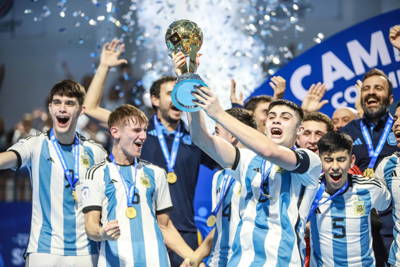 Argentina se consagró en la CONMEBOL Sub17 Futsal CONMEBOL