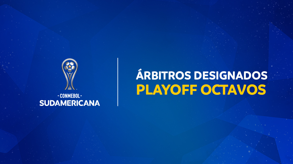 Árbitros para los PlayOffs de la CONMEBOL Sudamericana – CONMEBOL