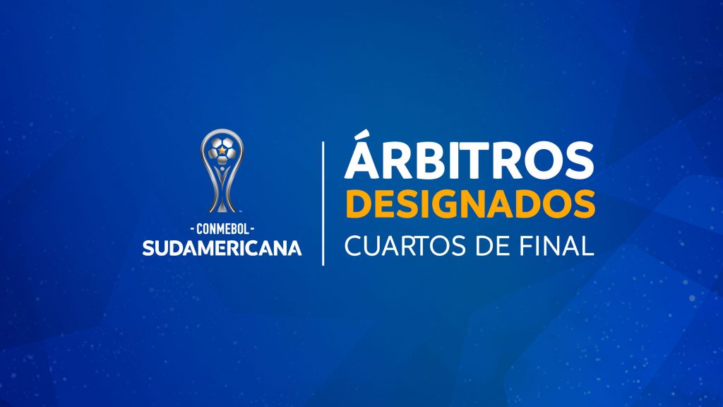 Lista de árbitros para os jogos de volta das Quartas de Final - CONMEBOL