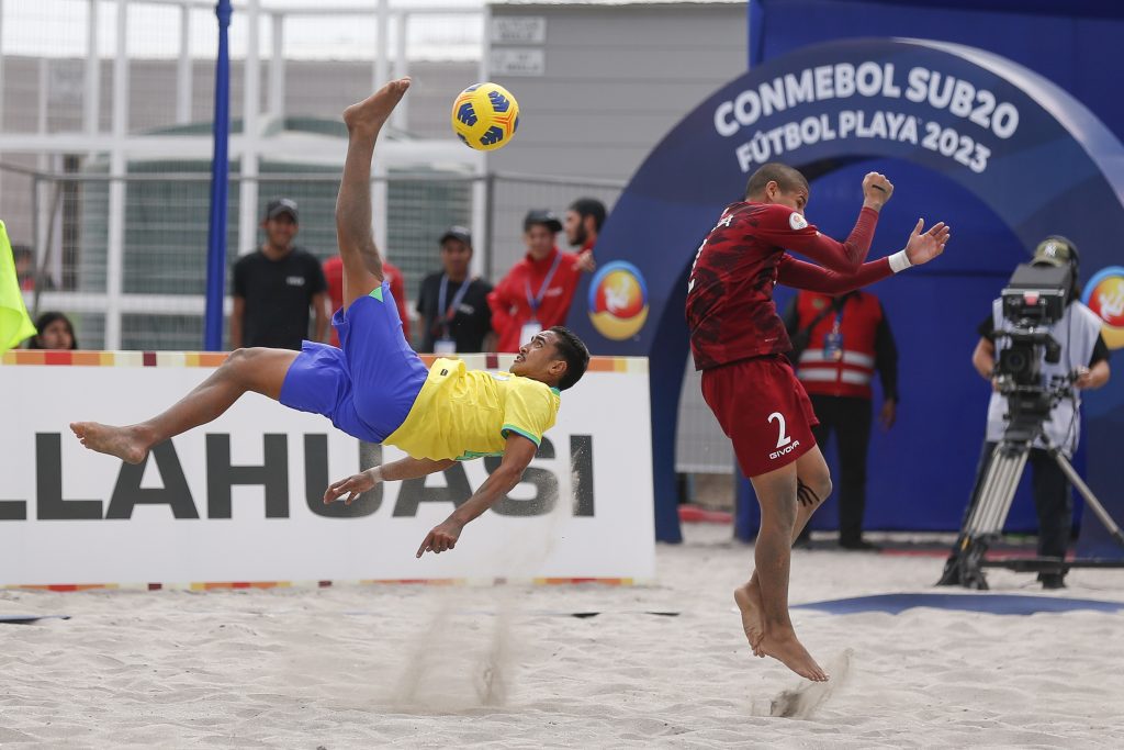 Así terminó la tercera fecha del CONMEBOL Sub 20 Fútbol Playa