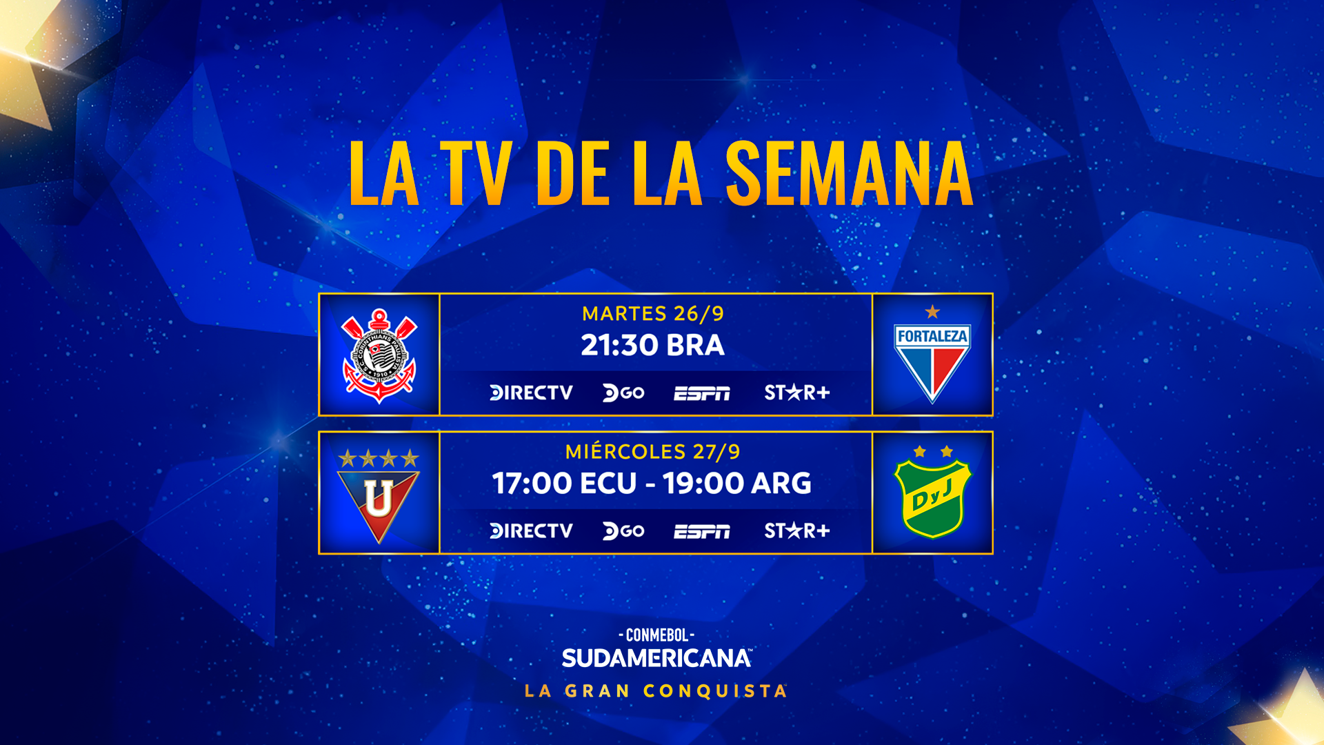 Se viene la Semifinal de la - CONMEBOL Sudamericana