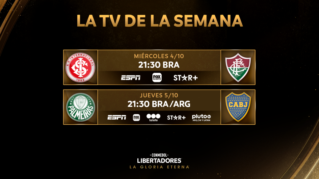 Libertadores: veja as transmissões da TV nas semifinais