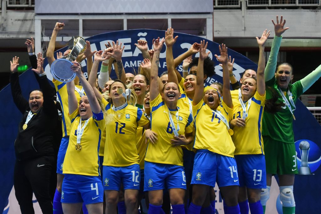 Brasil sagra-se campeão invicto da CONMEBOL Sub20 Futsal Feminina