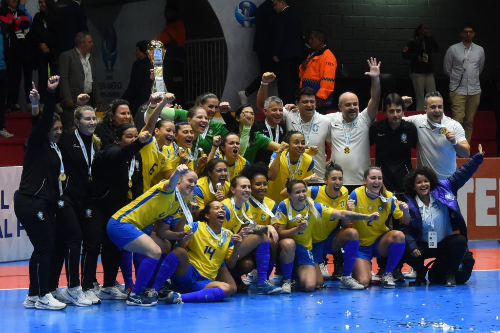 ¡Brasil es campeón de la CONMEBOL Copa América™ Futsal Femenina! CONMEBOL