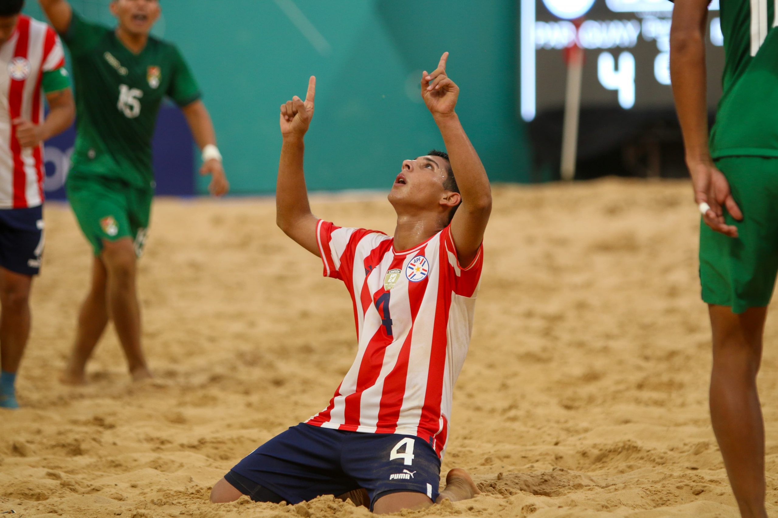 Primera jornada de Fútbol Playa en Paraguay - CONMEBOL