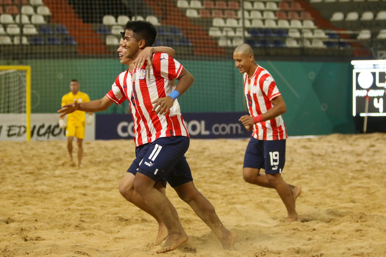 Primera jornada de Fútbol Playa en Paraguay – CONMEBOL
