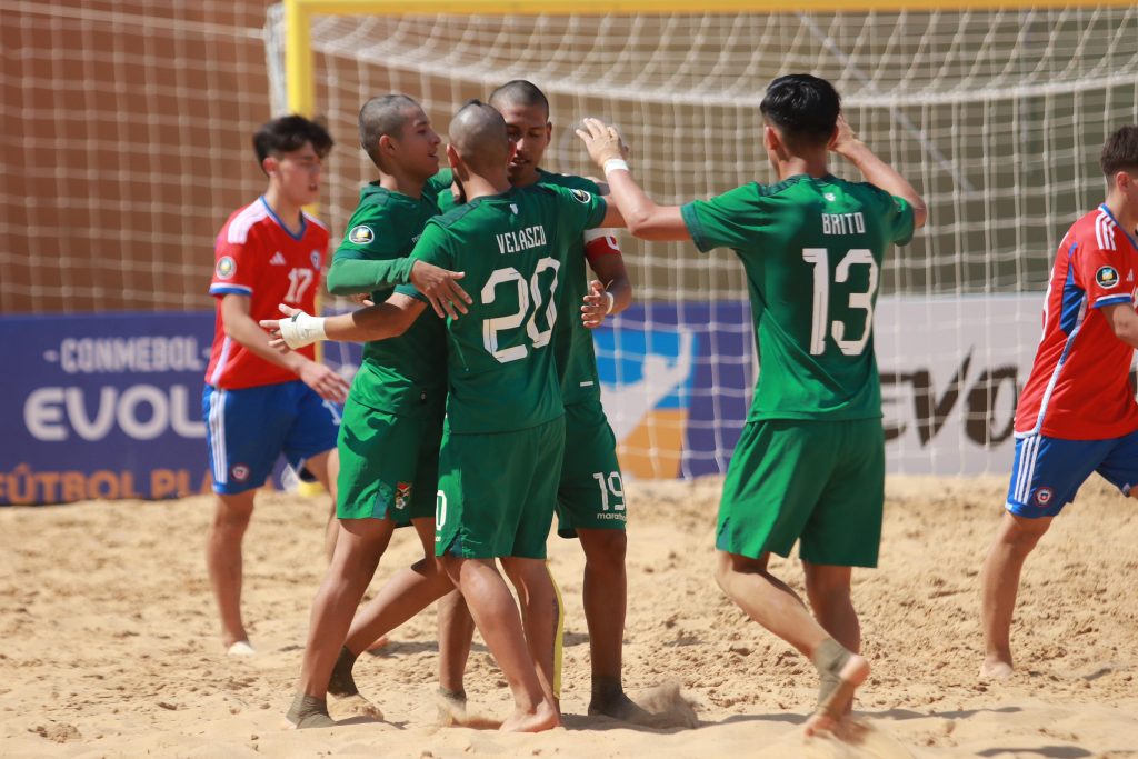 URUGUAY VS. CHILE, CONMEBOL LIGA EVOLUCIÓN FÚTBOL PLAYA