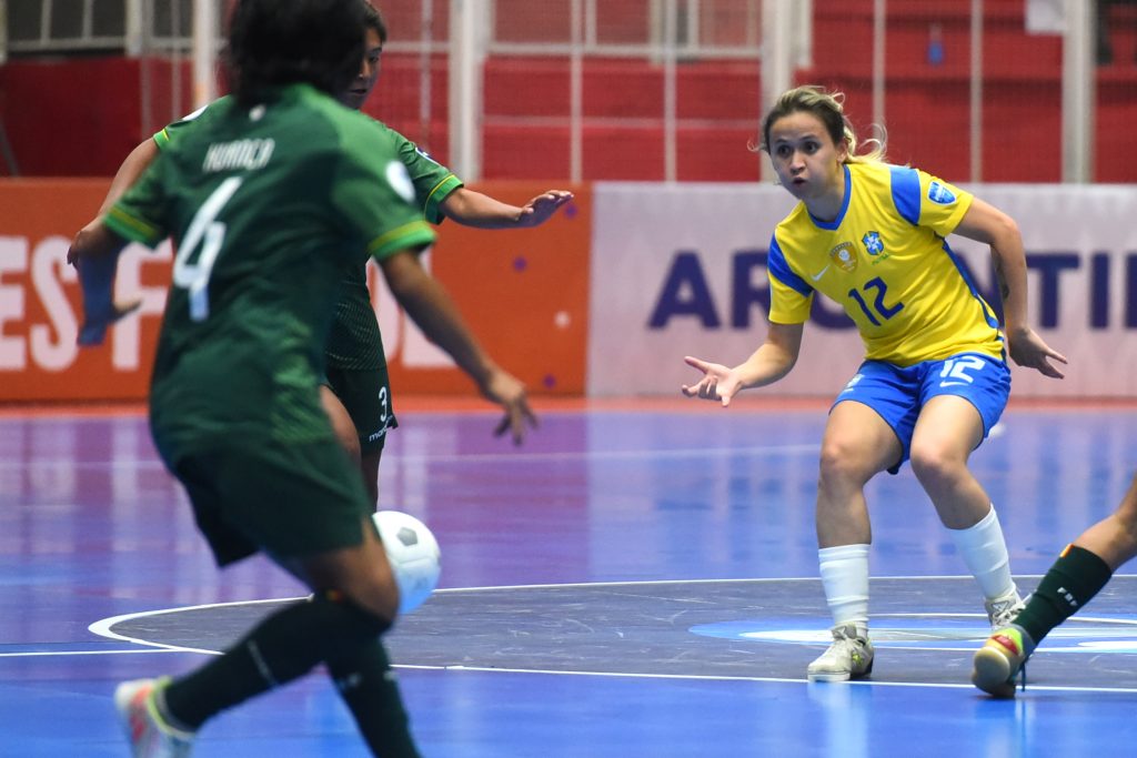 Mundial de Futsal Feminino - Um gol da Amandinha!