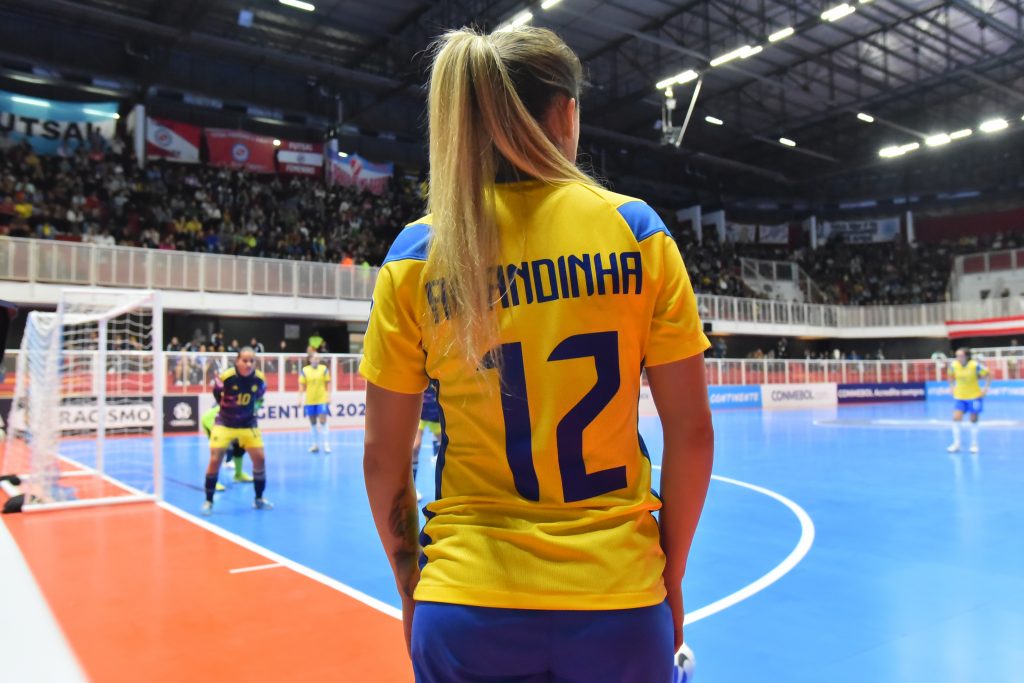 Mundial de Futsal Feminino - Um gol da Amandinha!