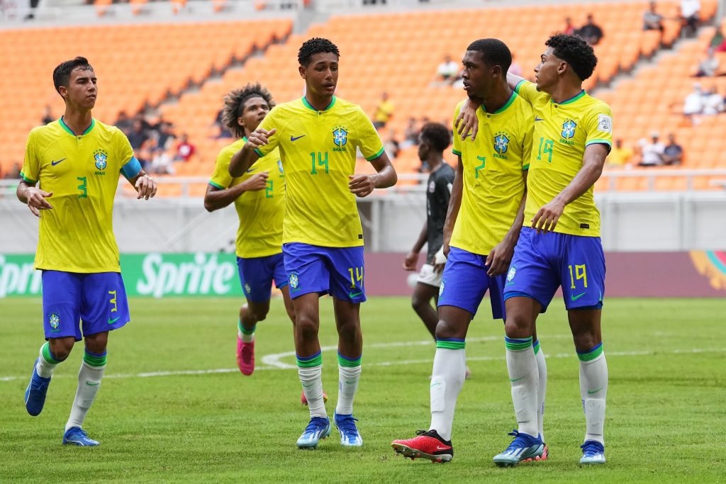 Brasil alcança sua maior goleada na história do Mundial Sub-17: 9 a 0