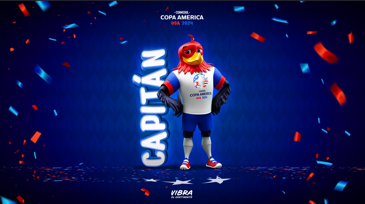 CAPITÁN será la mascota oficial de la CONMEBOL Copa América 2024