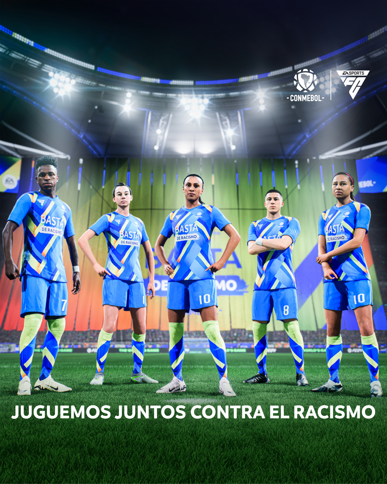 ¡Basta de racismo! La CONMEBOL y EA SPORTS lanzan nueva indumentaria EA ...