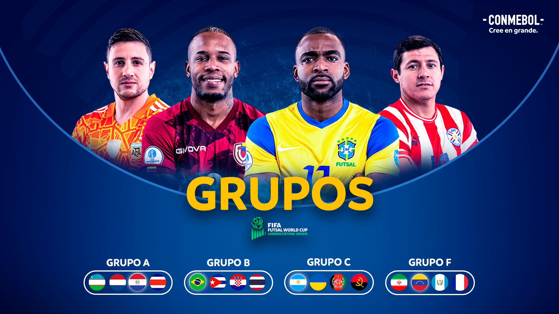 FIFA presentó la imagen oficial de la Copa Mundial de Futsal♓️ Viva a