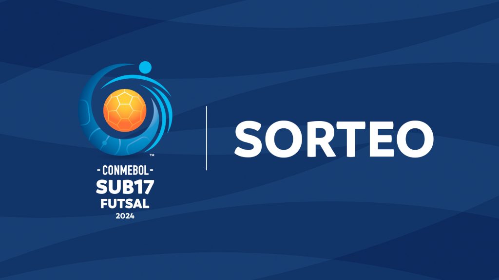 Sorteio de grupos para a CONMEBOL Sub17 de Futsal 2024 CONMEBOL