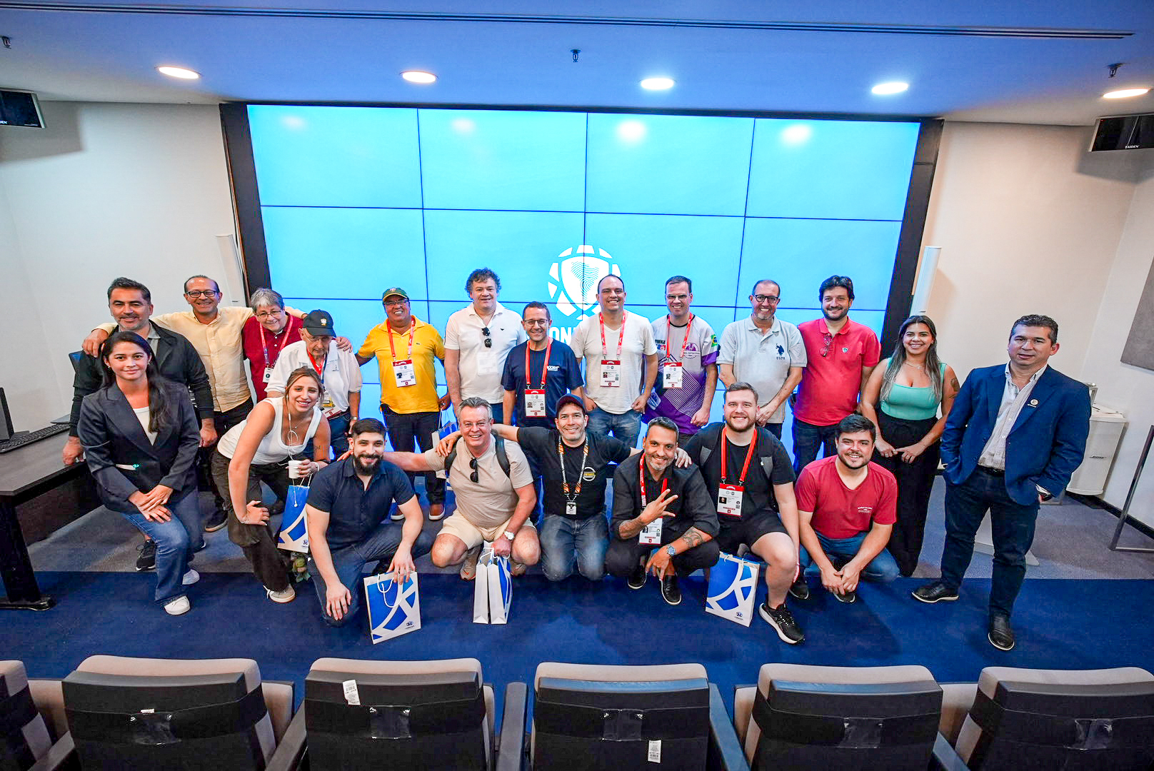 Media Day with Brazilian journalists at CONMEBOL – CONMEBOL