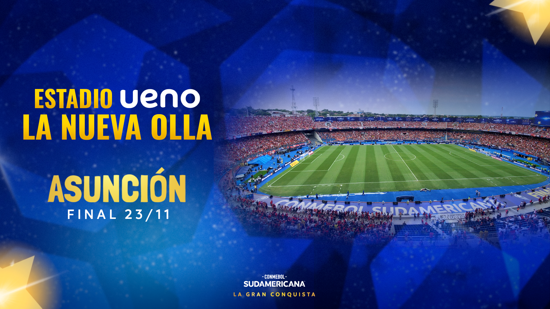 La Final de la CONMEBOL Sudamericana 2024 se disputará en el Estadio