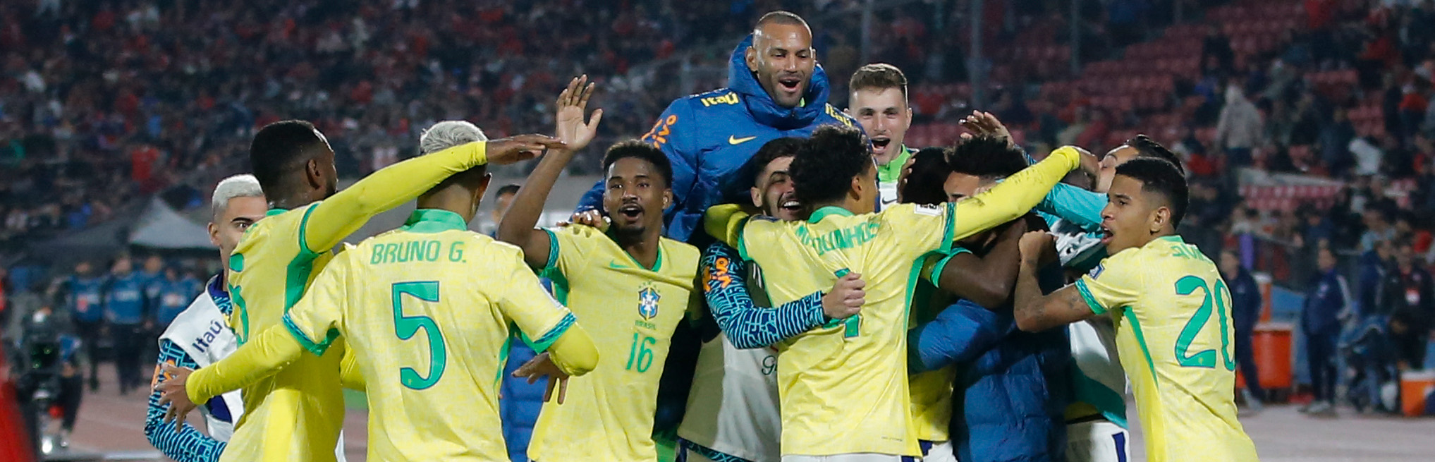 Brazil comes back from the last against Chile – CONMEBOL