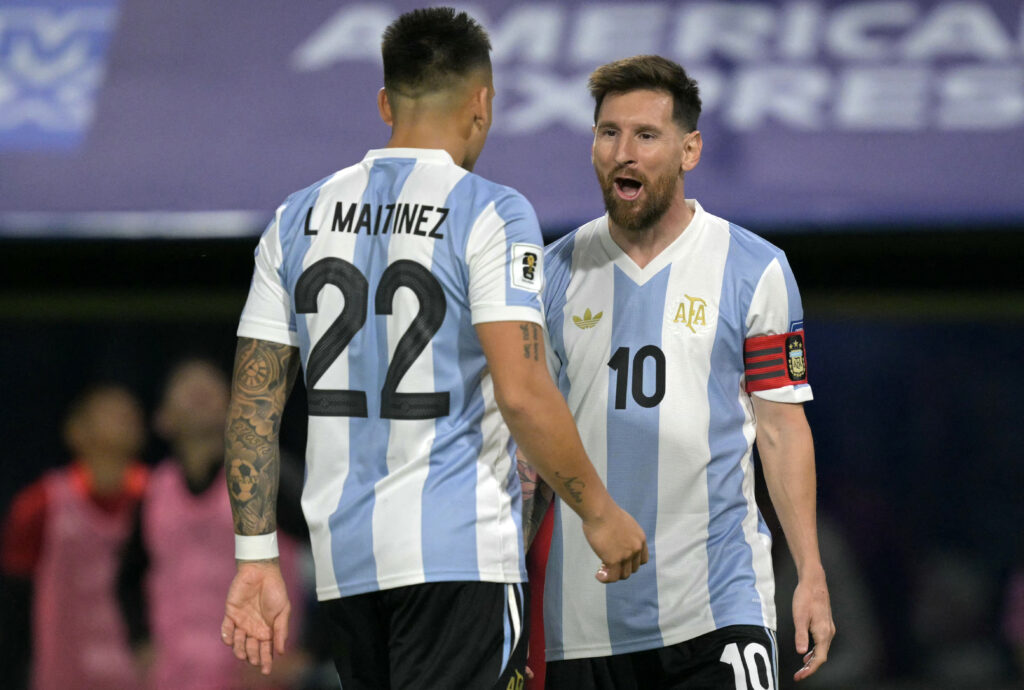 Argentina no topo da tabela CONMEBOL