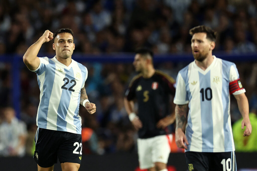 Argentina no topo da tabela CONMEBOL