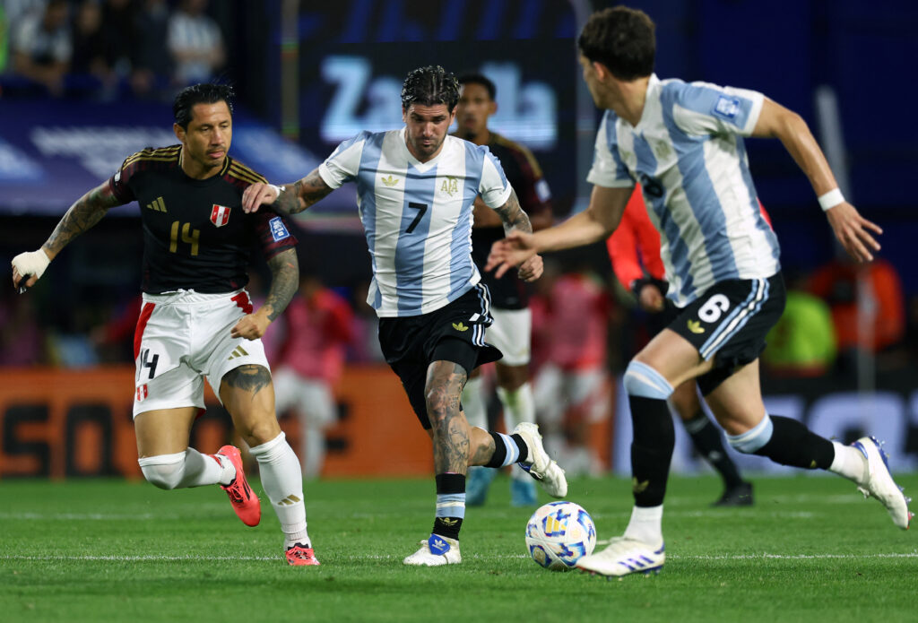 Argentina no topo da tabela CONMEBOL