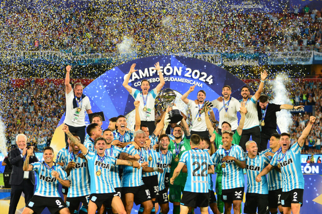 Racing sagrase campeão da CONMEBOL Sudamericana 2024 CONMEBOL