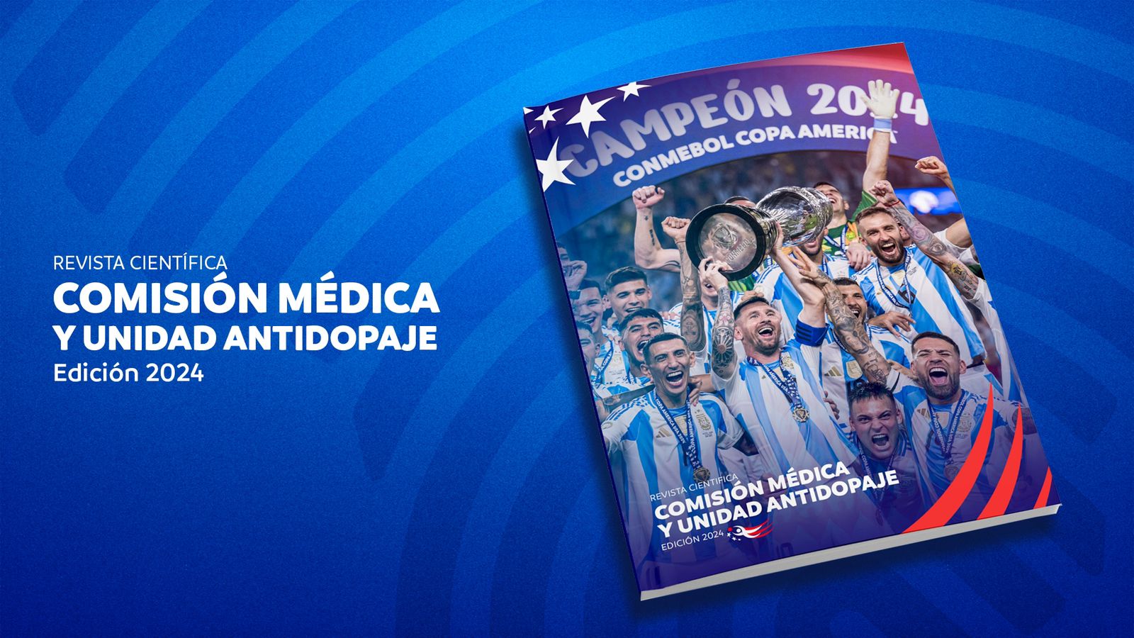 Comissão Médica e Unidade Antidoping apresentam a Revista da CONMEBOL